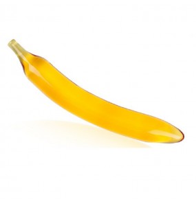 Mizzzee Crystal Penis Dildo (Yellow)